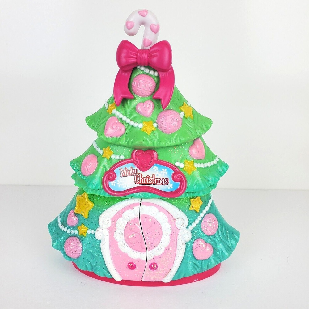 Hasbro 2006 My Little Pony A Very Minty Christmas Tree Pop-Up Playset ONLY 7.5"